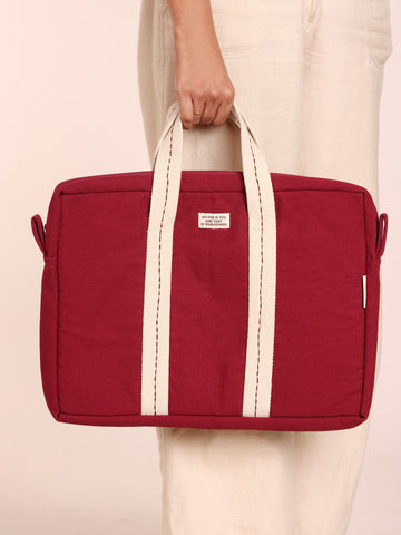 Tosh Red Laptop Work Bag