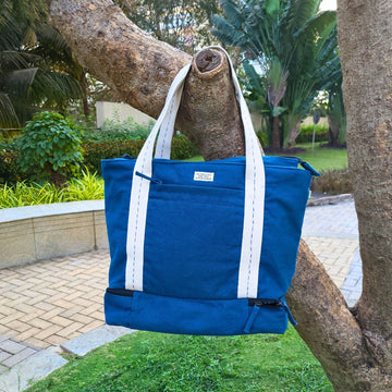 Blue Voyager Travel Bag