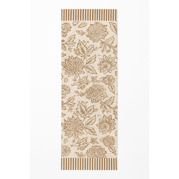 Gab Natural Reversible Non-Quilted Runner