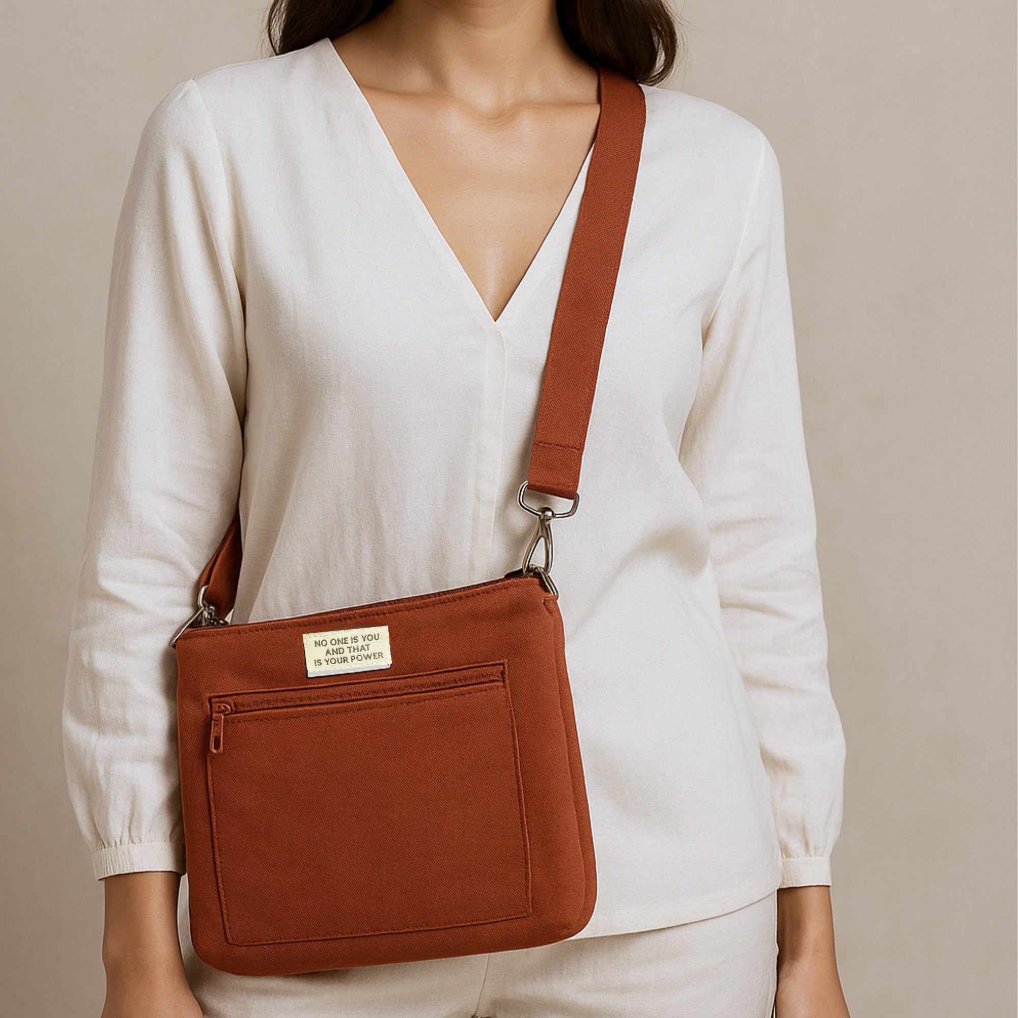 Rumi Rust Sling Bag