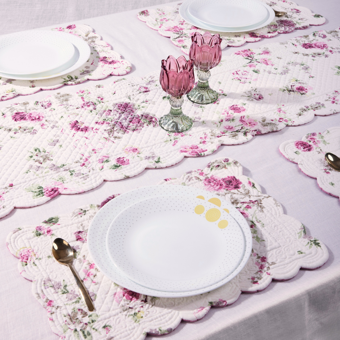 Faded Rose Reversible Placemat
