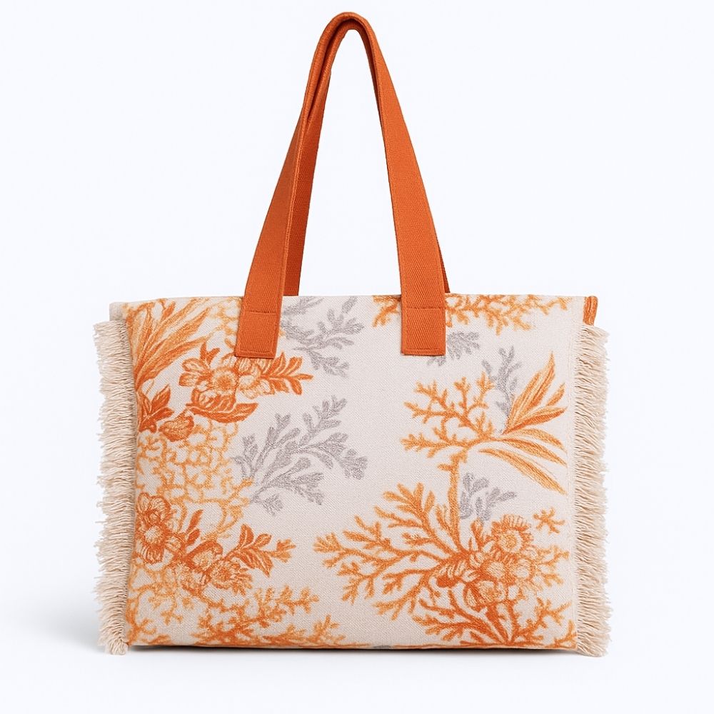 Coral Orange Mode Bag