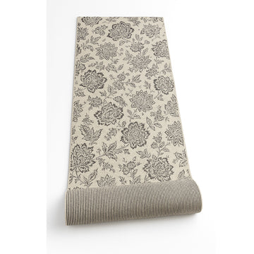 Gab Charcoal Decorative Floor Mat