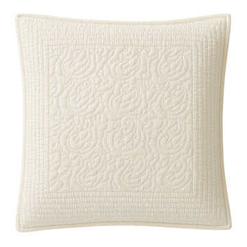Beige Shining Cushion Cover
