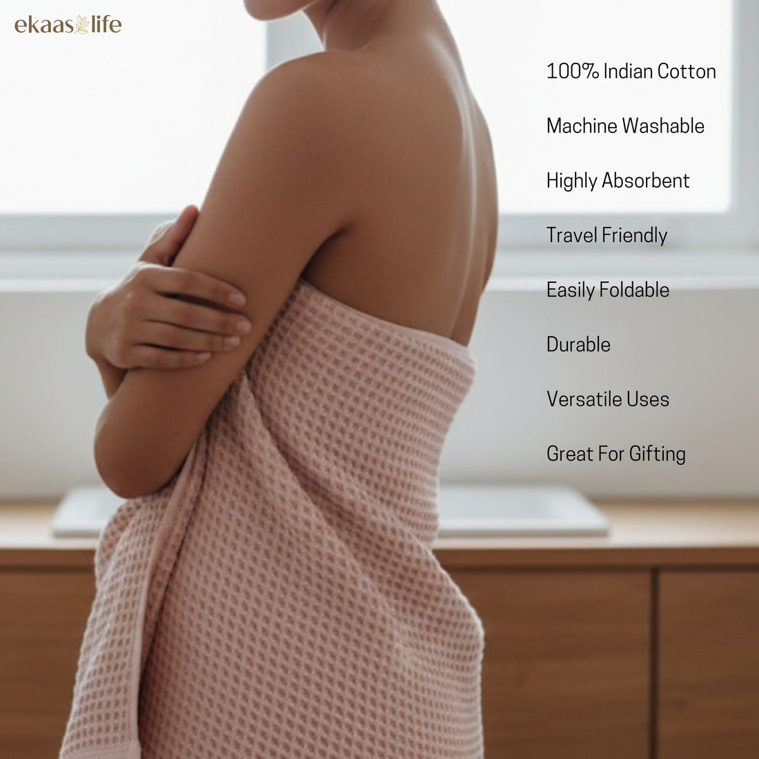 Dream Waffles Bath Towels