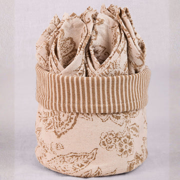 Gab Natural Napkin Basket Set