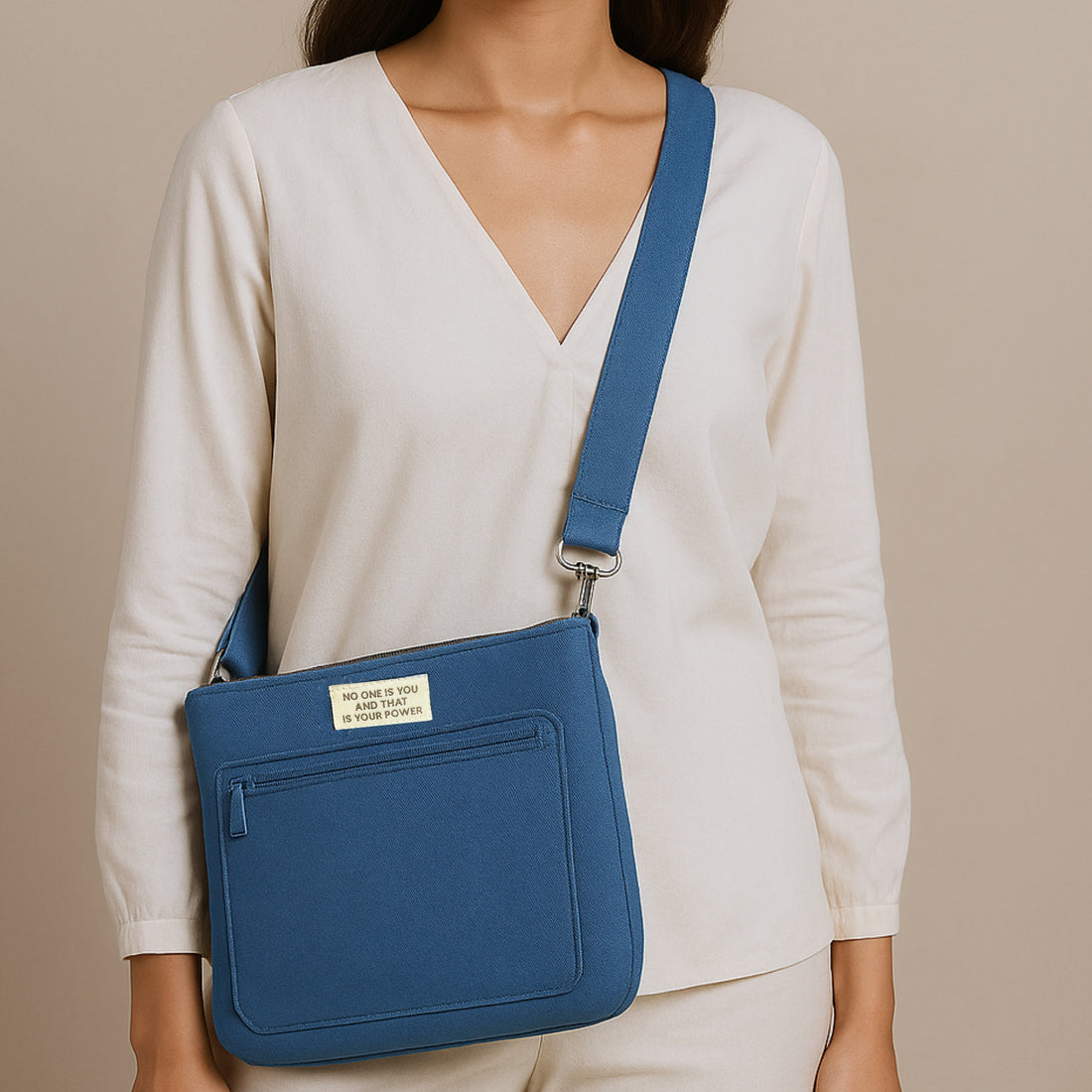 Rumi Blue Sling Bag