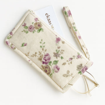 Winter Rose Dual Eyewear Case