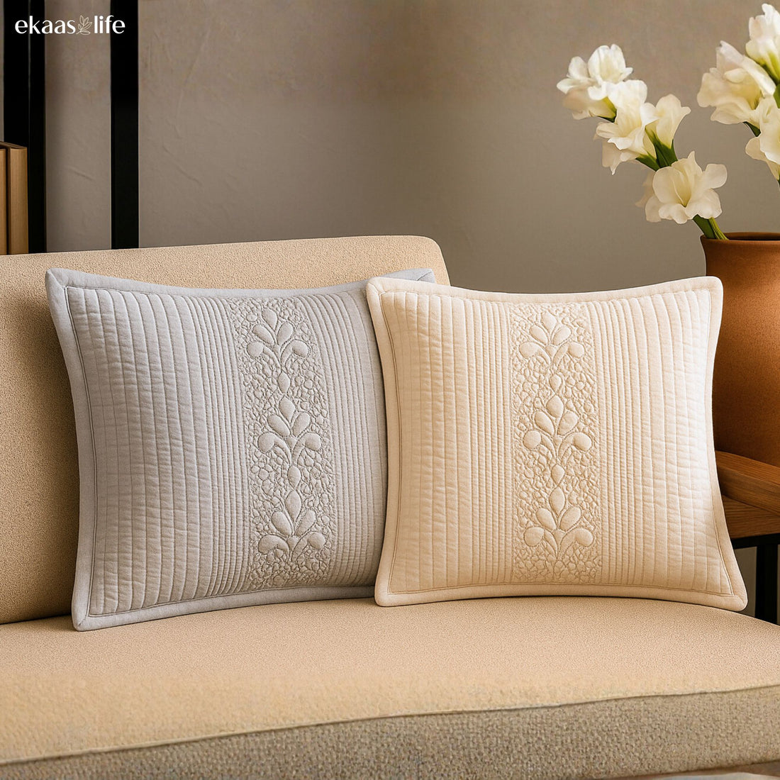 Grey Turpento Cushion Cover