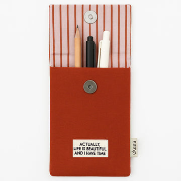 Theo Rust Pen Pouch