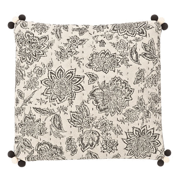 Gabriel Charcoal Cushion Cover