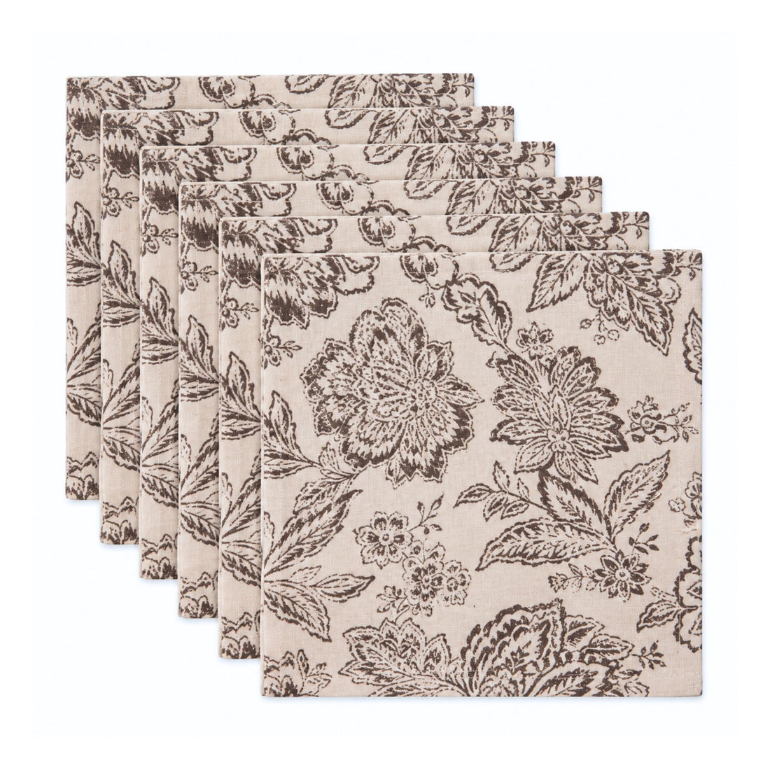 Gab Charcoal Cotton Table Napkin Set