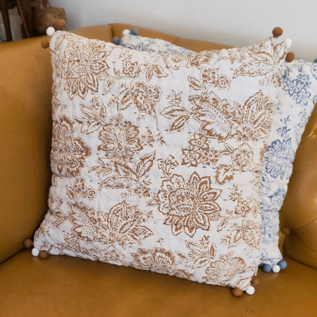 Gabriel Mustard Cushion Cover