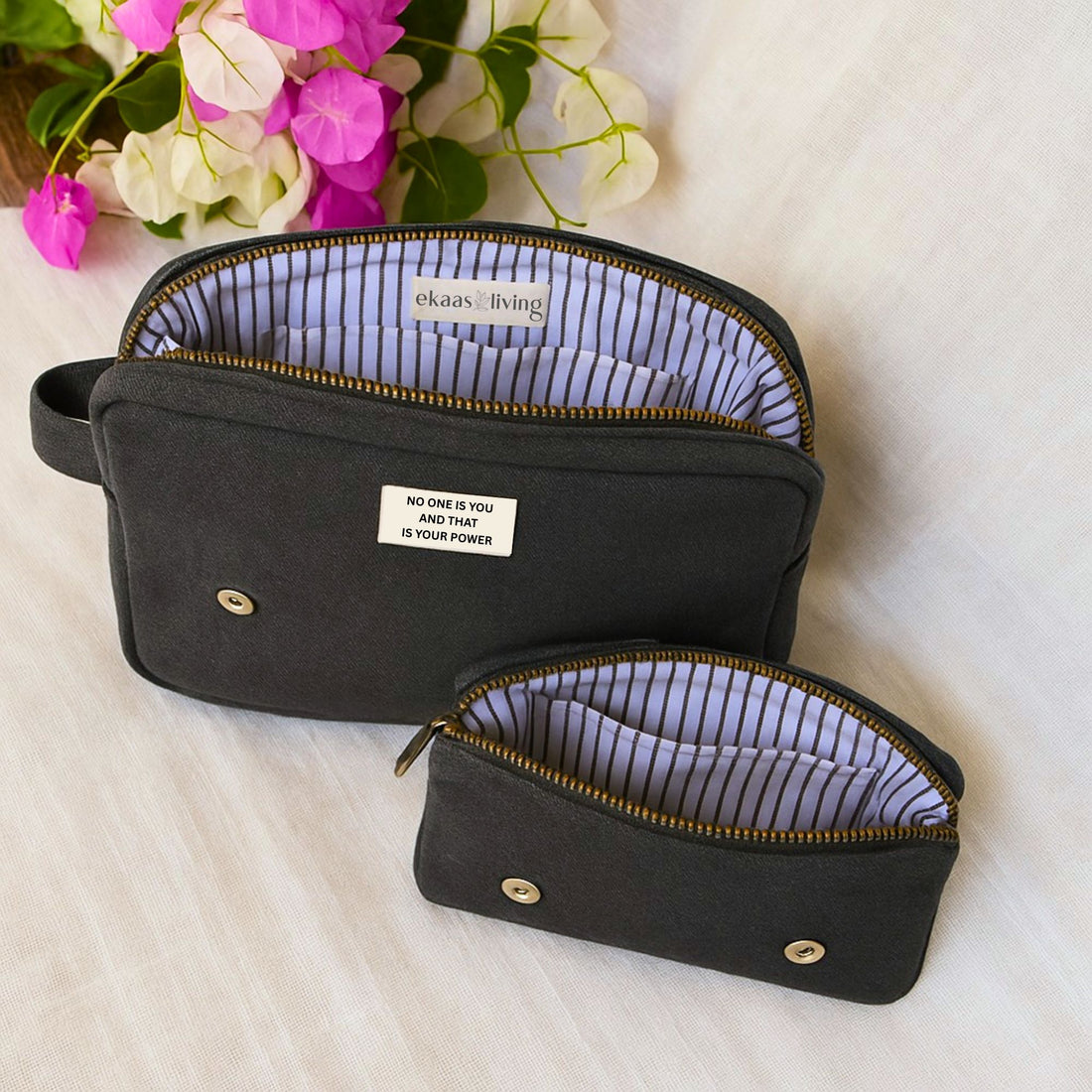 Dave Black Set of 2 Utility Pouch