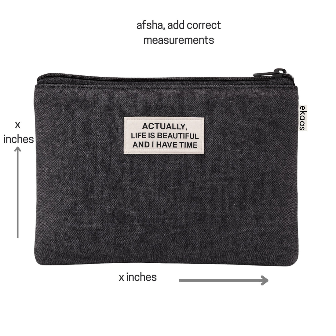 Black Pocket Pouch