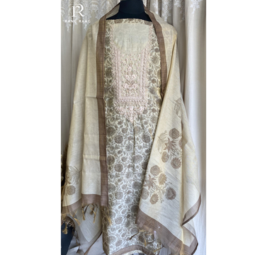 Rumi Tissue Organza Unstitched Suit