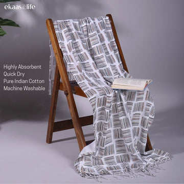 Hae Stripes Brown Coast Towel