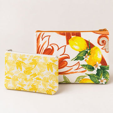 Pack Of 2 Pouch Orange Lemon