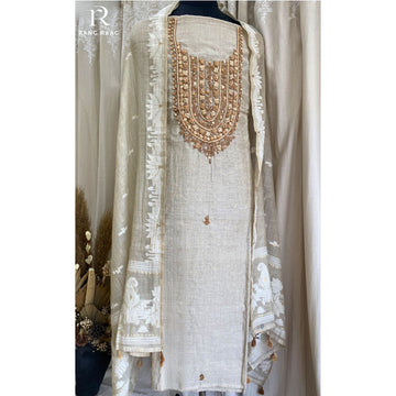 Maya Chanderi Cotton Unstitched Suit