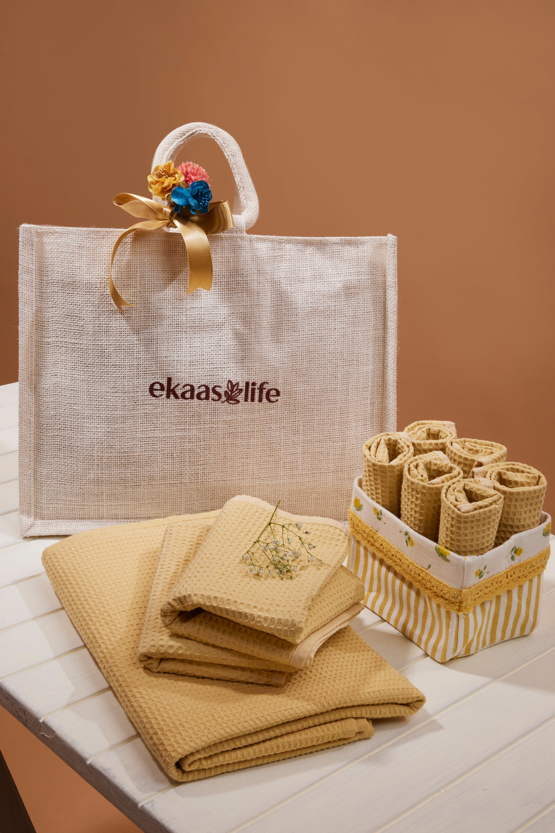 Bare Set of 10 – Bath, Hand & Face Basket Gift Set