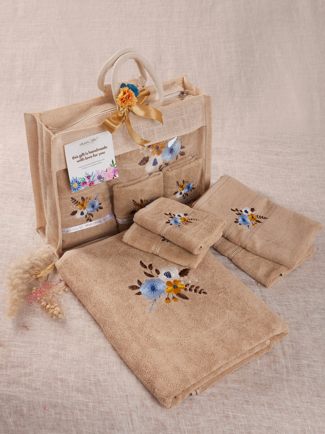 Cloud Set of 5 – Bath, Hand & Face Towel Set